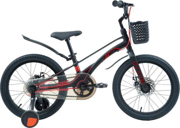 Изображение товара Детский велосипед Tech Team Oxic 16 / NN014191 (черный, разобранный, в коробке)
