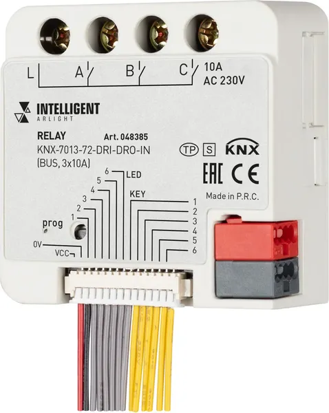 Реле управления светом Arlight Intelligent KNX-7013-72-DRI-DRO-IN / 048385 — фото 4