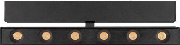 Изображение товара Трековый светильник Arlight MAG-DOTS-FOLD-25-S200-6W Warm3000 BK 30deg / 034217
