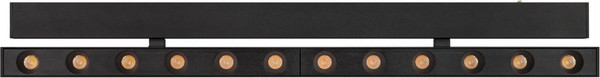 Изображение товара Трековый светильник Arlight MAG-DOTS-FOLD-25-S400-12W Warm3000 BK 30deg / 034219