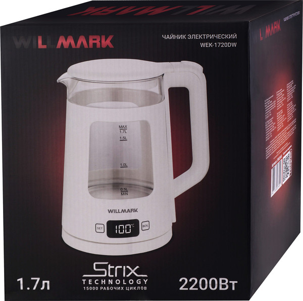 Изображение товара Электрочайник Willmark WEK-1720DW / 2002560