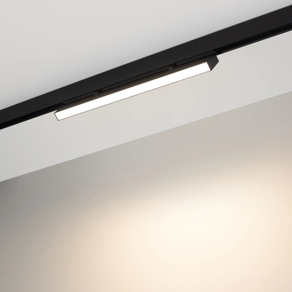 Изображение товара Трековый светильник Arlight MAG-FLAT-FOLD-25-S400-12W Warm3000 BK 100deg / 034236