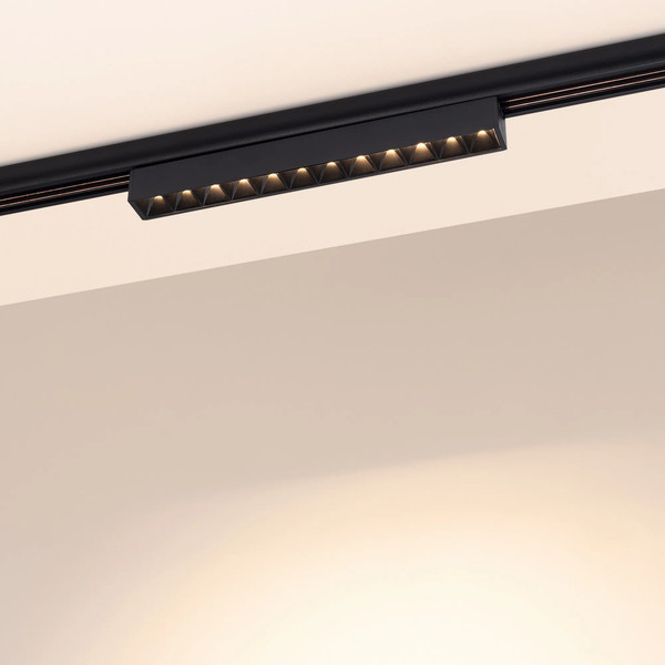 Изображение товара Трековый светильник Arlight MAG-FLEX-LASER-L235-8W Warm3000 BK 24deg / 036318