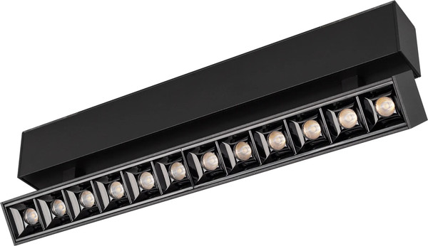 Изображение товара Трековый светильник Arlight MAG-LASER-FOLD-45-S320-12W Warm3000 BK 15deg / 026974