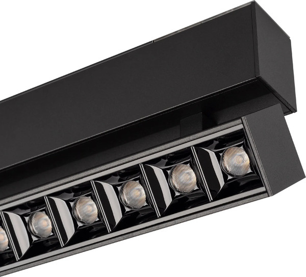 Изображение товара Трековый светильник Arlight MAG-LASER-FOLD-45-S320-12W Warm3000 BK 15deg / 026974