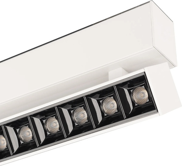 Изображение товара Трековый светильник Arlight MAG-LASER-FOLD-45-S480-18W Warm3000 WH 15deg / 026976