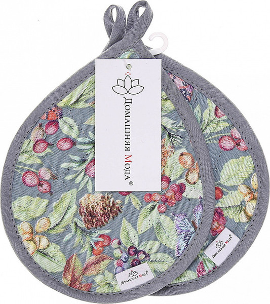 Изображение товара Набор прихваток Домашняя мода Marcella Капелька 20х15.5 (2шт)