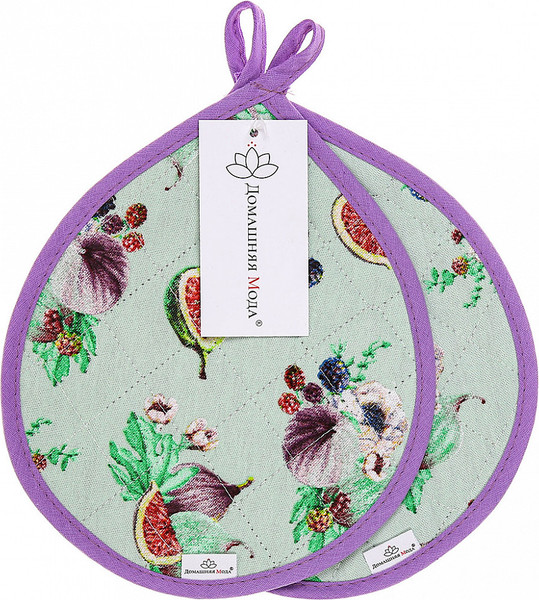 Изображение товара Набор прихваток Домашняя мода Инжир К Капелька 20х25 (2шт)