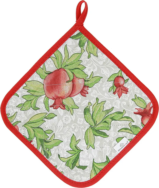 Изображение товара Набор прихваток Домашняя мода Гранат К Варежка 15х30 + прихватка 20х20 (2шт)