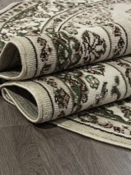 Изображение товара Коврик Merinos Gavana D285-OVAL-BEIGE (1.5х1.9)