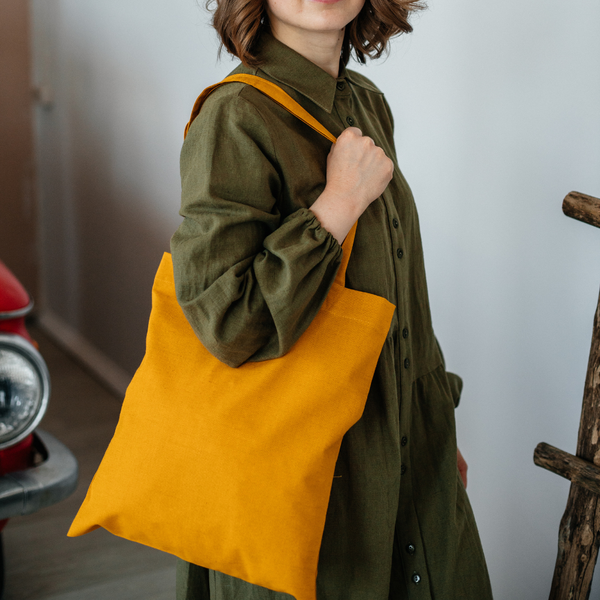 Изображение товара Сумка-шоппер ОМурМебель Горчичный