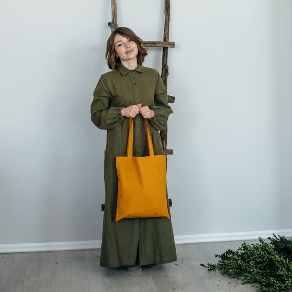 Изображение товара Сумка-шоппер ОМурМебель Горчичный