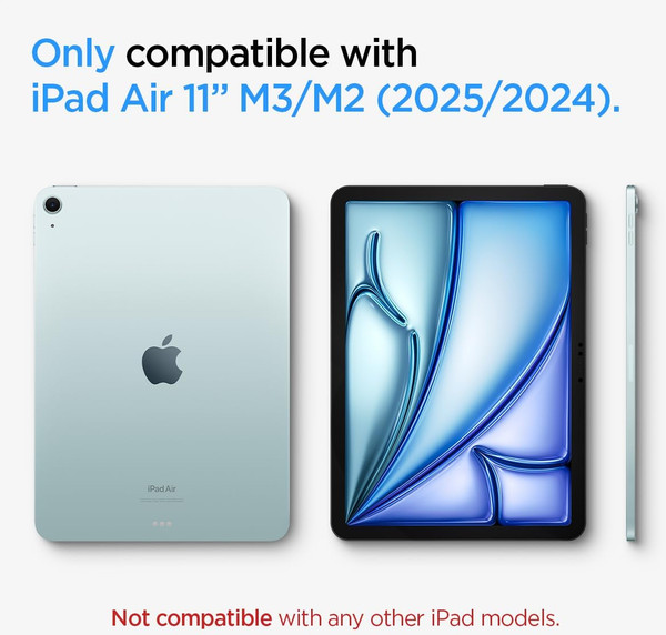 Изображение товара Защитное стекло для планшета Spigen Glas.tr Slim для Ipad AIR 11 6 2024 / AGL07799 (Matte Clear)