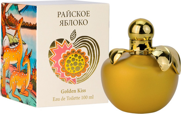 Изображение товара Туалетная вода Delta Parfum Райское яблоко Golden Kiss (100мл)