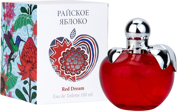 Изображение товара Туалетная вода Delta Parfum Райское яблоко Red Dream (100мл)