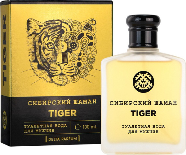 Изображение товара Туалетная вода Delta Parfum Сибирский Шаман Tiger (100мл)