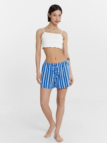 Изображение товара Шорты домашние Mark Formelle 132292 (р.164/170-90, полоска на лазурном)