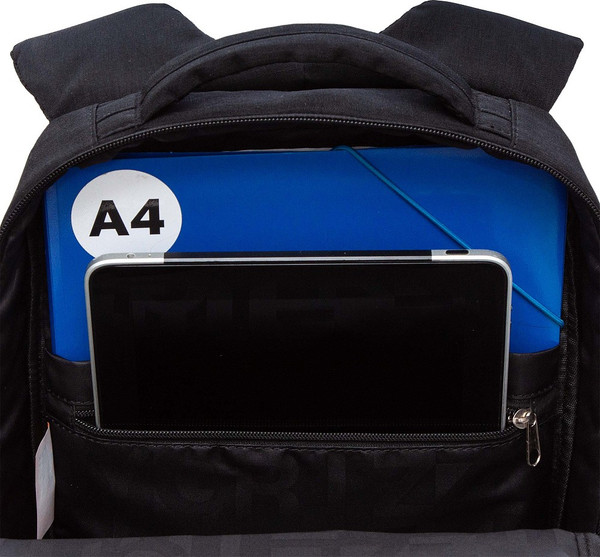 Изображение товара Школьный рюкзак Grizzly RB-556-1 (черный)