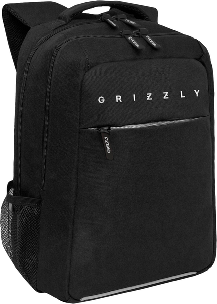 Изображение товара Школьный рюкзак Grizzly RB-556-1 (черный/белый)