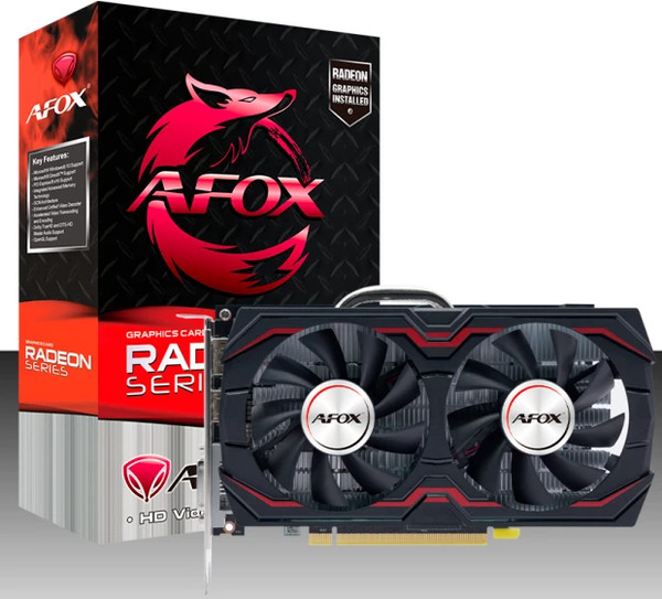 Изображение товара Видеокарта AFOX Radeon RX 580 8GB GDDR5 (AFRX580-8192D5H1-V2)