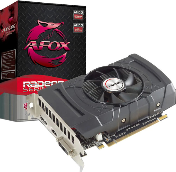 Изображение товара Видеокарта AFOX RX 550 4GB GDDR5 (AFRX550-4096D5H3)
