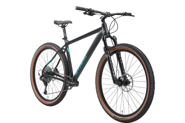 Изображение товара Велосипед STARK Krafter 29.7 HD 2025 (20, черный матовый/сине-изумрудный, разобранный, в коробке)