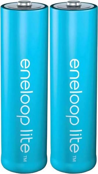 Изображение товара Комплект аккумуляторов Panasonic Eneloop Lite AAA 550mAh BL2 / BK-4LCCE/2BE (2шт)