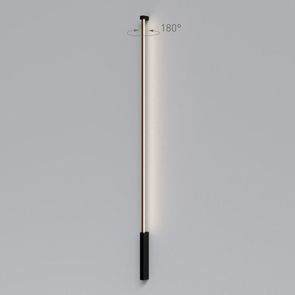 Изображение товара Бра Elektrostandard Alto 40133/LED (черный, 4000К)