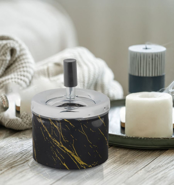 Изображение товара Пепельница Mallony Domestico / 108343 (черный мрамор)