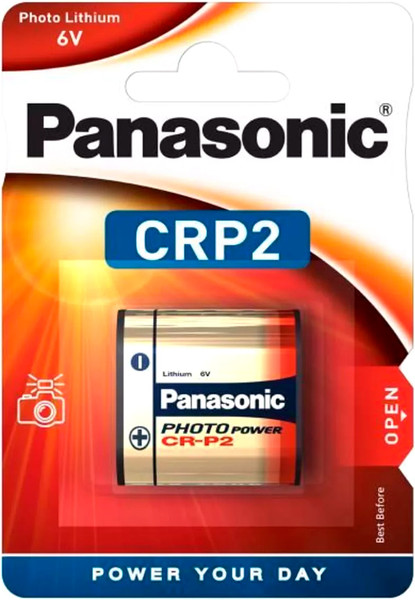 Изображение товара Батарейка Panasonic Lithium Power CRP2 BL1 (CR-P2L/1B)