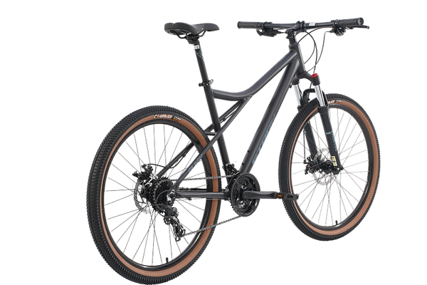 Изображение товара Велосипед STARK Slash 27.1 D 2025 (20, черный матовый/сине-серый, разобранный, в коробке)