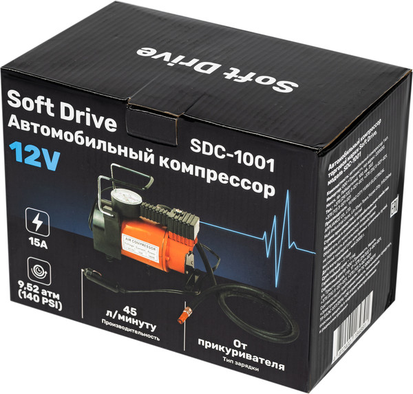 Изображение товара Автомобильный компрессор Soft Drive SDC-1001