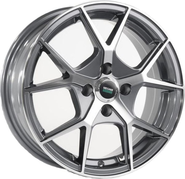 Изображение товара Литой диск Megami MGM-18 14x5.5" 4x100мм DIA 60.1мм ET 43мм GMF