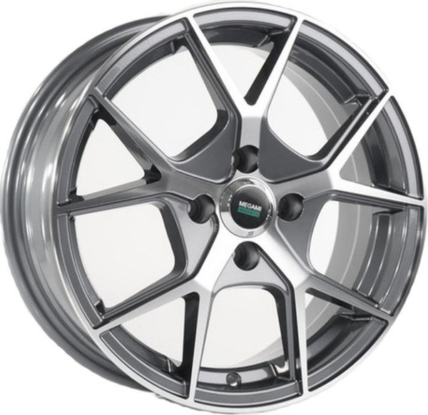Изображение товара Литой диск Megami MGM-18 15x6" 5x100мм DIA 57.1мм ET 38мм GMF