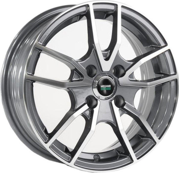 Изображение товара Литой диск Megami MGM-20 15x6" 5x100мм DIA 57.1мм ET 38мм GMF