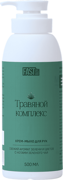 Изображение товара Мыло жидкое Fastbuy Herbal Complex Лотос и зеленый чай (500мл)