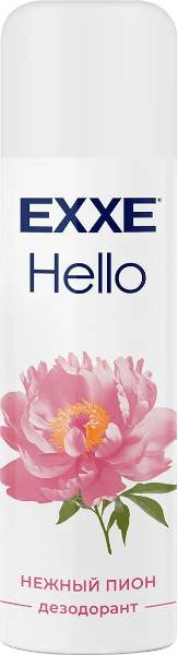Изображение товара Дезодорант-спрей Exxe Hello Нежный пион (150мл)