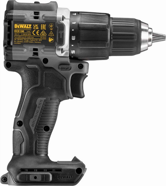 Изображение товара Профессиональная дрель-шуруповерт DeWalt DCD100P2T
