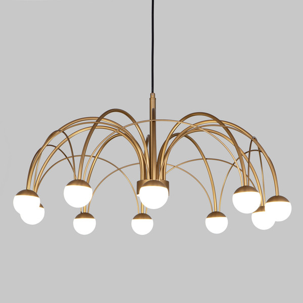 Изображение товара Люстра Евросвет Ragno 90030/10 LED (золото, 4000К)