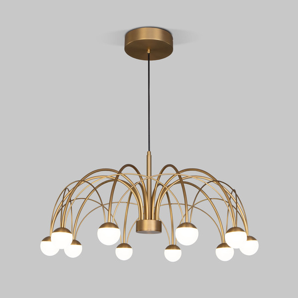 Изображение товара Люстра Евросвет Ragno 90030/10 LED (золото, 4000К)
