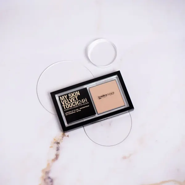Изображение товара Пудра компактная Bellaoggi My Skin Velvet Touch 24h SPF20 тон 15C
