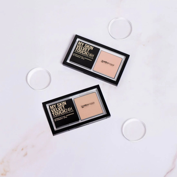 Изображение товара Пудра компактная Bellaoggi My Skin Velvet Touch 24h SPF20 тон 15N