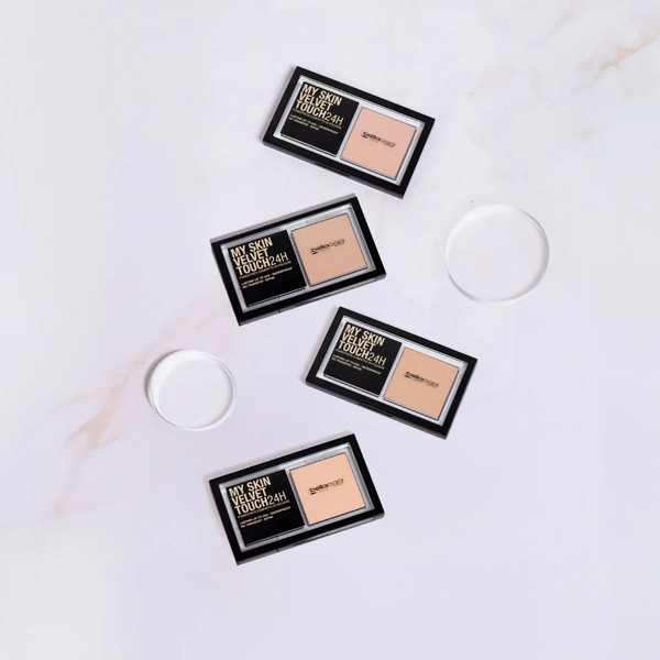 Изображение товара Пудра компактная Bellaoggi My Skin Velvet Touch 24h SPF20 тон 15N