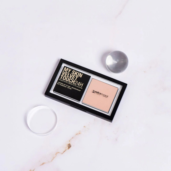 Изображение товара Пудра компактная Bellaoggi My Skin Velvet Touch 24h SPF20 тон 15N