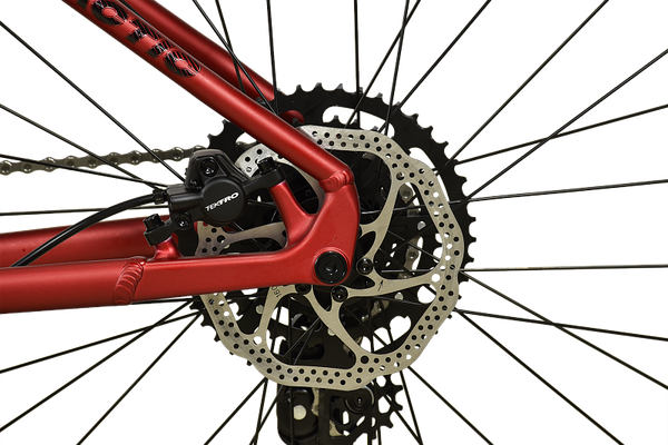 Изображение товара Велосипед STARK Tactic 29.4 HD (16, красный матовый/черный, разобранный, в коробке)