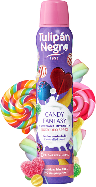 Изображение товара Дезодорант-спрей Tulipan Negro Candy Fantasy (200мл)
