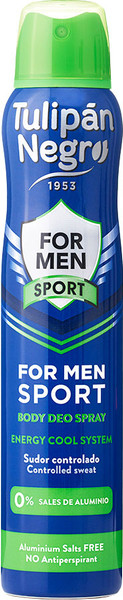 Изображение товара Дезодорант-спрей Tulipan Negro For Men Sport (200мл)