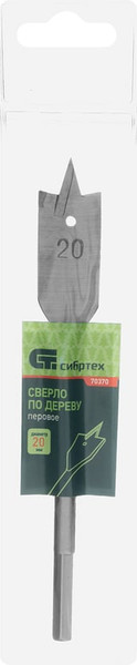Изображение товара Сверло СибрТех по дереву перовое / 70370
