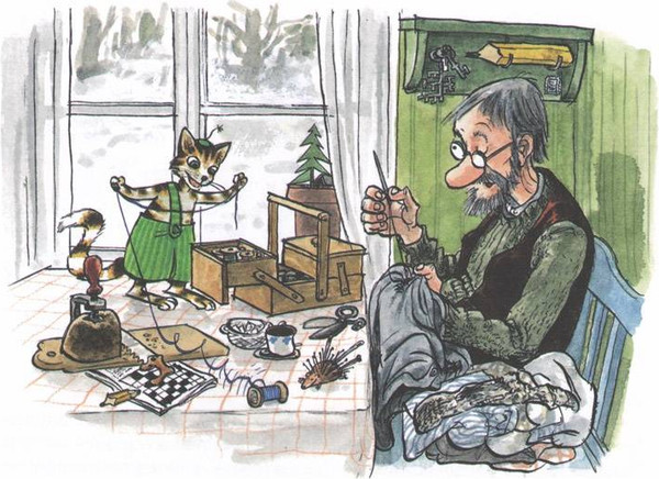 Изображение товара Книга Белая ворона Механический Дед Мороз (Нурдквист Свен 9785001143376)