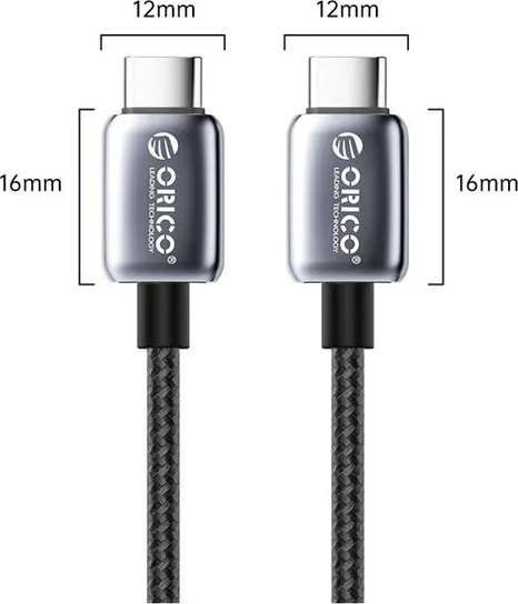 Изображение товара Кабель Orico GQZB100-20-BK-BP (2м, черный)